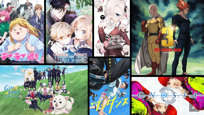 Haftalık anime takvimi